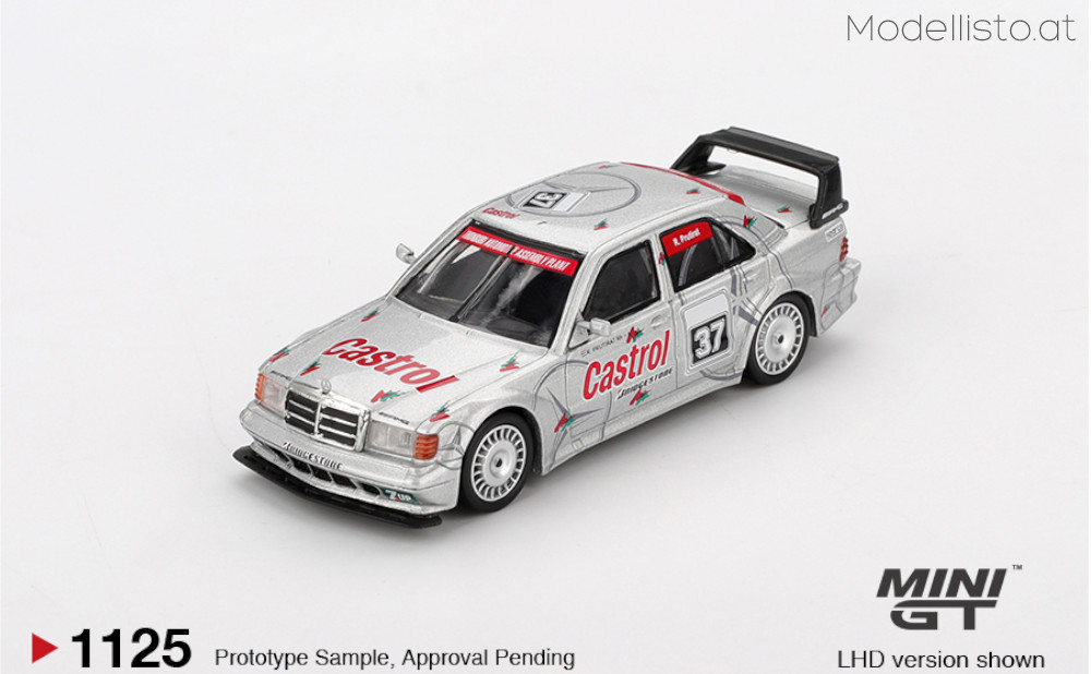 MGT1125 MiniGT MERCEDES-BENZ 190E 2.5-16 EVOLUTION II #37 ASIA TOURING CAR CHAMPIONSHIP 1995