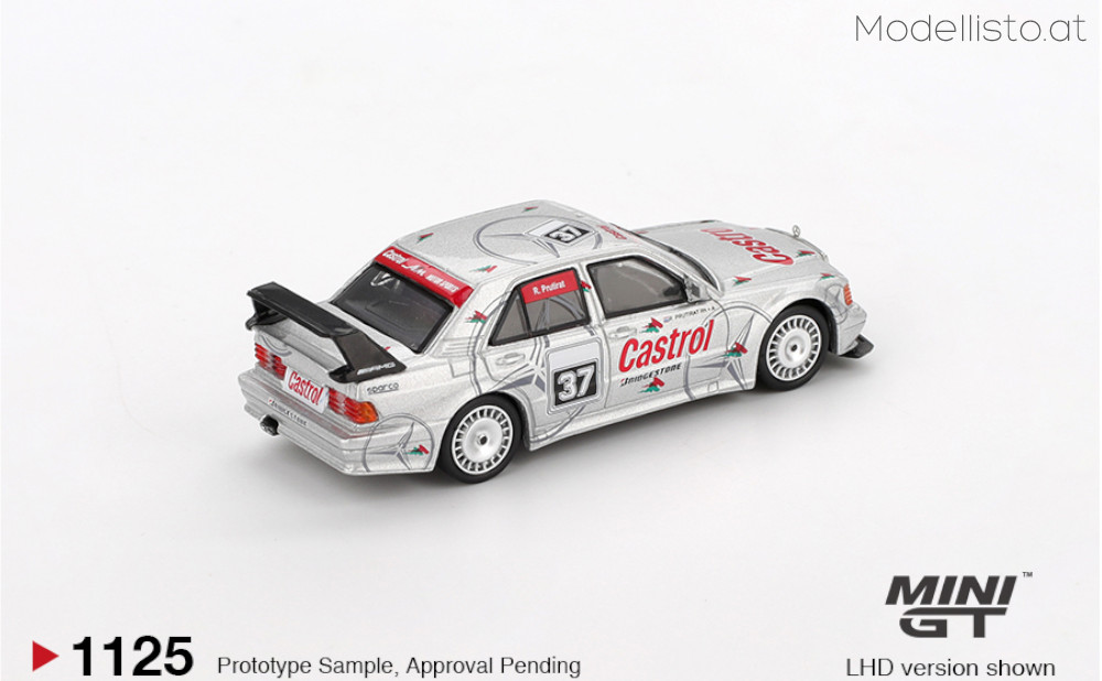 MGT1125 MiniGT MERCEDES-BENZ 190E 2.5-16 EVOLUTION II #37 ASIA TOURING CAR CHAMPIONSHIP 1995