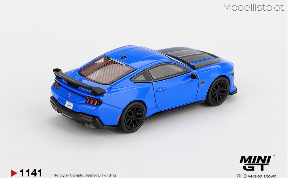 MGT1141 MiniGT FORD MUSTANG DARK HORSE GRABBER BLUE 2024