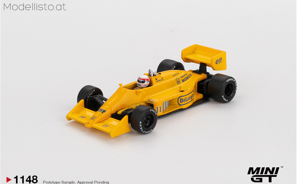 MGT1148 MiniGT LOTUS 99T #11 SATORU NAKAJIMA MONACA F1 GP 1987