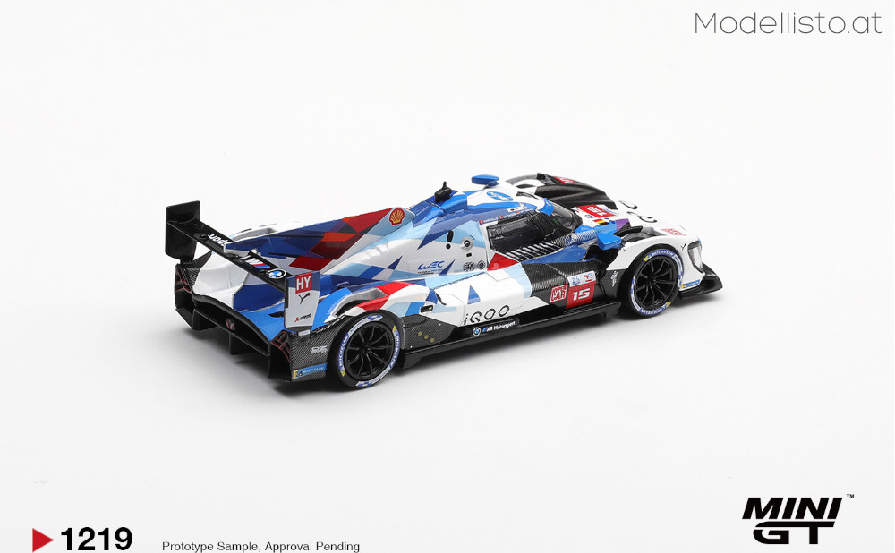 MGT1219 MiniGT BMW M HYBRID V8 HYPERCAR #15 BMW M TEAM WRT LE MANS 24 HRS 2025