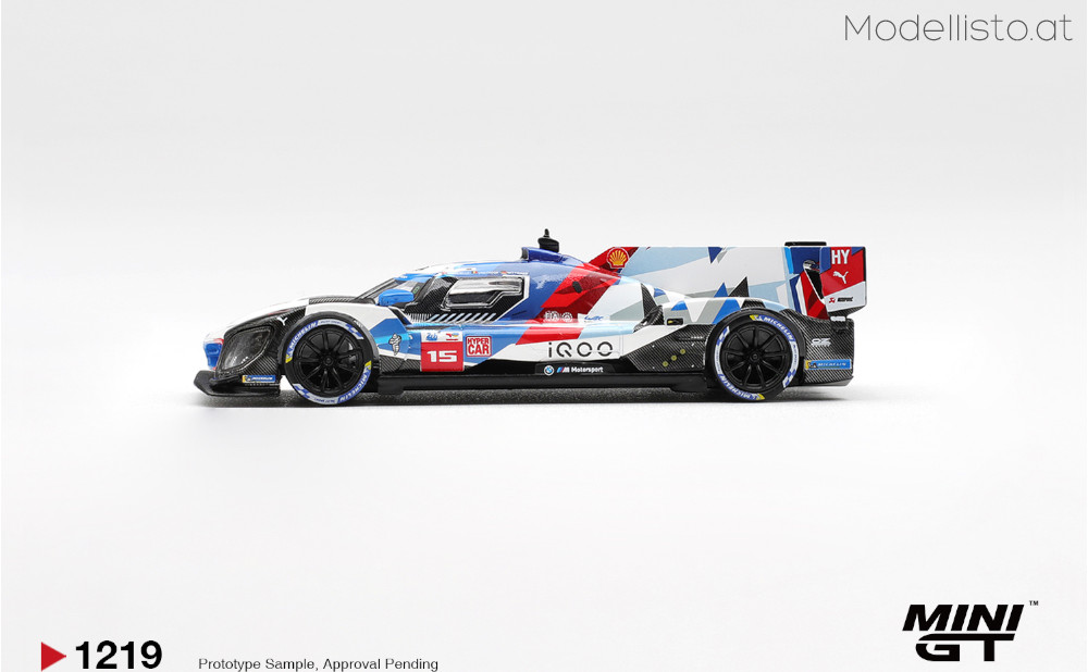 MGT1219 MiniGT BMW M HYBRID V8 HYPERCAR #15 BMW M TEAM WRT LE MANS 24 HRS 2025