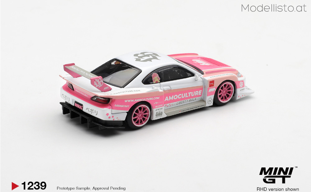MGT1239r MiniGT NISSAN SILVIA (S15) LB-SUPER SILHOUETTE AMOCULTURE 2026