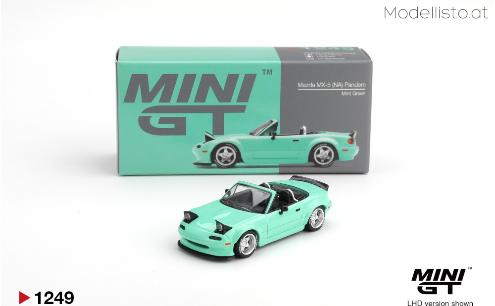 MGT1249 MiniGT MAZDA MX5 (NA) PANDEM BODY KIT MINT GREEN 2026