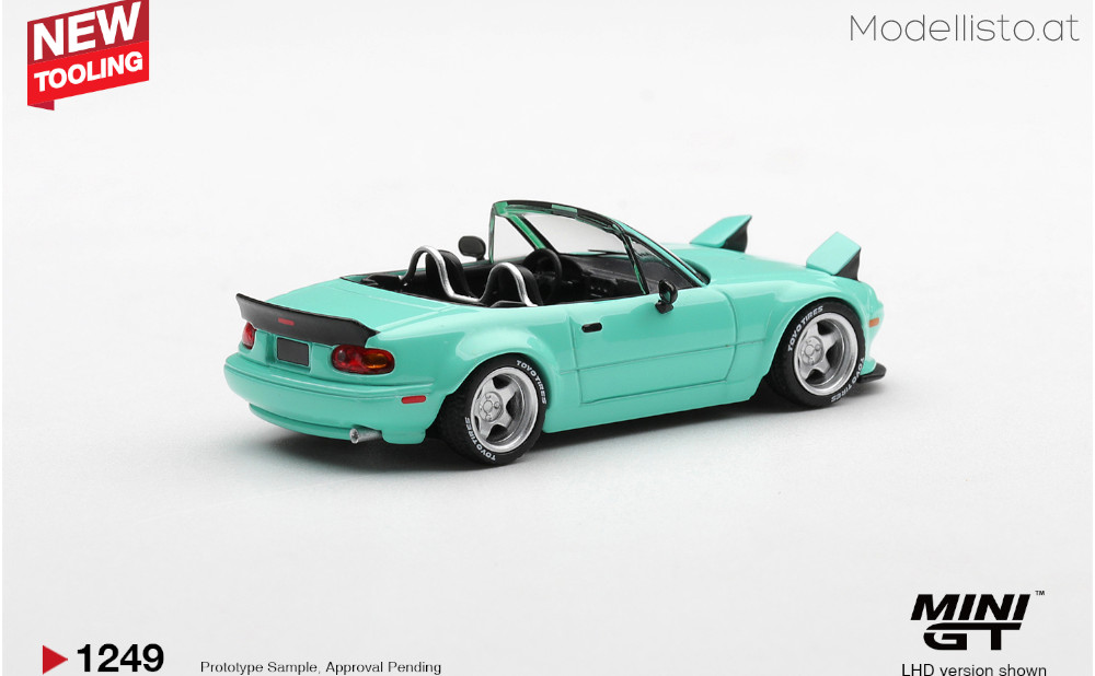 MGT1249 MiniGT MAZDA MX5 (NA) PANDEM BODY KIT MINT GREEN 2026