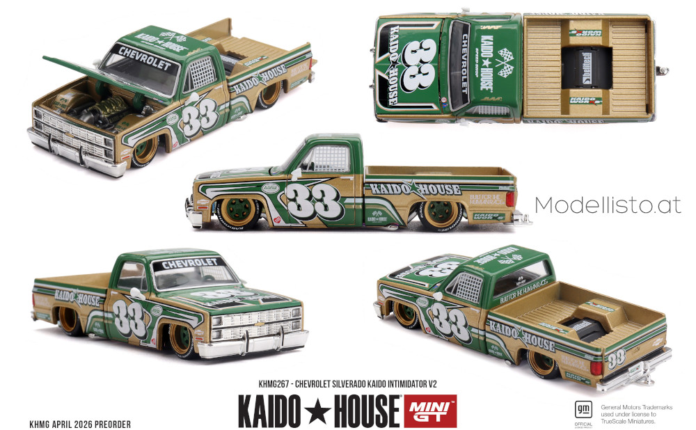 KHMG267 MiniGT/Kaido House CHEVROLET SILVERADO KAIDO INTIMIDATOR V2 1980