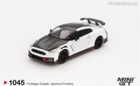 MGT1045 MiniGT Nissan GT-R Nismo (R35) 2024, brilliant white pearl