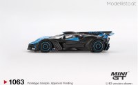 MGT1063 MiniGT Bugatti Bolide Presentation black/blue