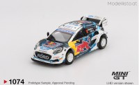 MGT1074 MiniGT Ford Puma Rally1 #16 2024 Rally Finland 3rd Place M-Sport Ford WRT