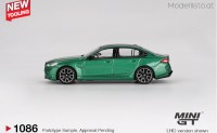 MGT1086 MiniGT BMW M5 isle of man green met