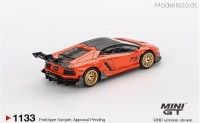 MGT1133r MiniGT LAMBORGHINI AVENTADOR LB-WORKS LIMITED EDITION ORANGE MDX 2025