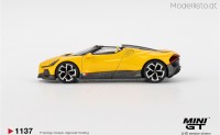 MGT1137 MiniGT BUGATTI W16 MISTRAL YELLOW 2023