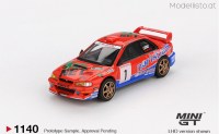 MGT1140 MiniGT Subaru Impreza WRC97 #1 DRM Champion 1999