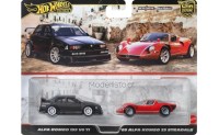 JBK95 Hotwheels Alfa Romeo 155 V6 TI & 1969 Alfa Romeo 33 Stradale