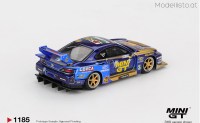 MGT1185r MiniGT NISSAN SILVIA S15 LB-SUPER SILHOUETTE #555 TEAM MINI GT LIBERTY WALK FORMULA DRIFT 2025
