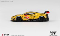 MGT1197 MiniGT CHEVROLET CORVETTE Z06 GT3.R #4 CORVETTE RACING BY PRATT MILLER MOTORSPORTS DAYTONA 24 HRS 2025
