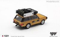MGT1221 MiniGT LAND ROVER RANGE ROVER CAMEL TROPHY K.STOPPA & A.VALLDORF SUMATRA 1981
