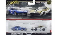 HRR80 Hotwheels Custom Corvette Stingray Coupe & 1969 Copo Corvette