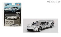 MGT340MJ MiniGT Lamborghini Ford GT silver