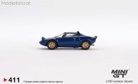 MGT411l MiniGT Lancia Stratos HF Stradale blau