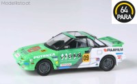 pa55366 64PARA 1/64 1985 Toyota MR2 MK1 AW11, white green