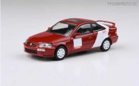 pa55628 64PARA 1/64 1999 Honda Civic SI Coupe Emi Kanjo Livery, red/white