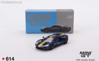 MGT614 MiniGT Ford GT blue