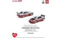 PR640258 Pop Race Nissan Silvia (S13) Pandem Moontech red
