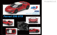 BBRFER64041 1/64 BBR FERRARI 296 GTB ASSETO FIORANO F2004 TRIBUTE LIVERY 2024