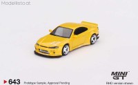 MGT643 MiniGT Nissan Silvia Rocket Bunny bronze yellow