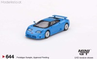 MGT644 MiniGT Bugatti EB 110 GT blu bugatti