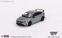 MGT659 MiniGT Honda Civic Type R sonic gray pearl