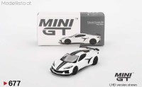 MGT677 MiniGT Chevrolet Corvette Z06 arctic white