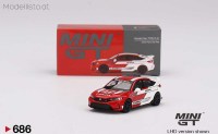 MGT686 MiniGT Honda Civic Type R #1 2023 Pace Car red