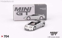 MGT704 MiniGT Bugatti EB 110 GT grigio chiaro