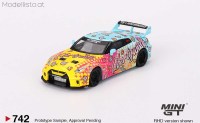 MGT742r MiniGT 2023 Nissan GTR (R35) LB-Silhouette V1, RHD