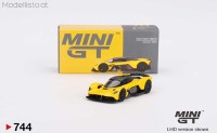 MGT744 MiniGT Aston Martin Valkyrie sunburst yellow