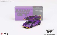 MGT746 MiniGT Lamborghini Huracan STO, purple