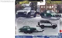 JBM29 Hotwheels Jaguar Mk1 & 2023 Land Rover Defender 110