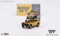 MGT751r MiniGT 1989 Land Rover Defender 110 Amazon Team Camel Trophy