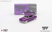 MGT757 MiniGT Lincoln Capri Hot Rod purple met