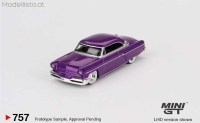 MGT757 MiniGT Lincoln Capri Hot Rod purple met