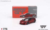 MGT775 MiniGT 2023 McLaren 750S, amaranth dark red