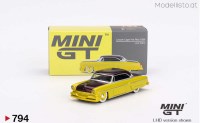 MGT794 MiniGT 1954 Lincoln Capri Hot Rod, lime yellow