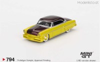 MGT794 MiniGT 1954 Lincoln Capri Hot Rod, lime yellow