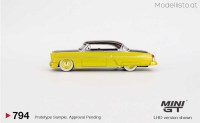 MGT794 MiniGT 1954 Lincoln Capri Hot Rod, lime yellow