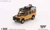 MGT856 MiniGT Land Rover Defender 110 1989 Camel Trophy Amazon Team Turkey