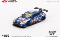 MGT859BL MiniGT Nissan GT-R Nismo GT3 #56 2023 Super GT Series Realize Nissan Mechanic Challenge  GT-R Kondo Racing