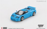 MGT890 MiniGT Bugatti EB110 Super Sport Blu Bugatti