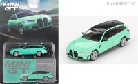 MGT897bl MiniGT BMW M3 (G81) Touring, performance mint green